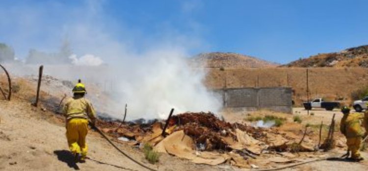 Se activó operativo para erradicar basureros clandestinos en Tecate
