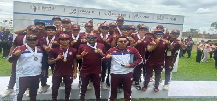 Baja California se lleva oro en el Beisbol en el Nacional CONADE