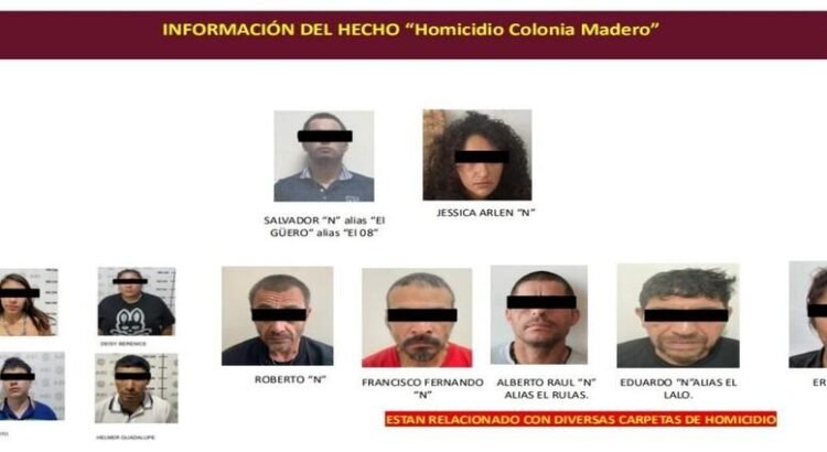 Desarticulan a banda dedicada a ‘levantones’ por deudas de drogas