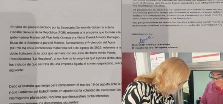 Periodista solicita información sobre licitación de La Nopalera en Tecate