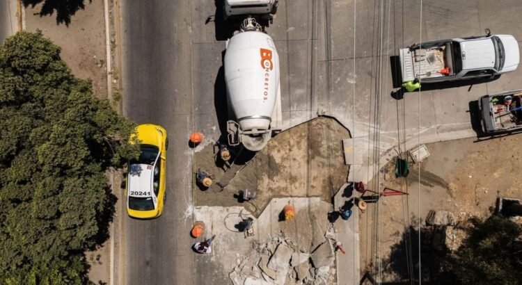 CESPTE avanza con el programa “Bacheo por Delante 2025” en Tecate