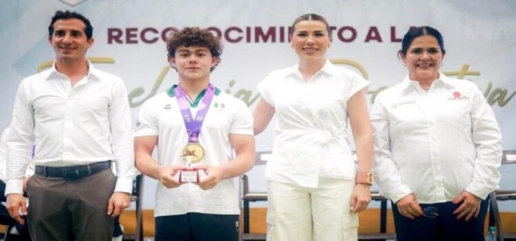 Entregan reconocimientos a medallistas de Baja California
