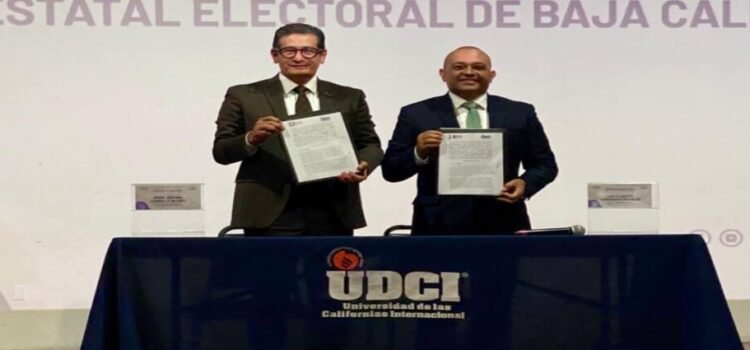 Concretan alianza UDCI e Instituto Estatal Electoral de Baja California