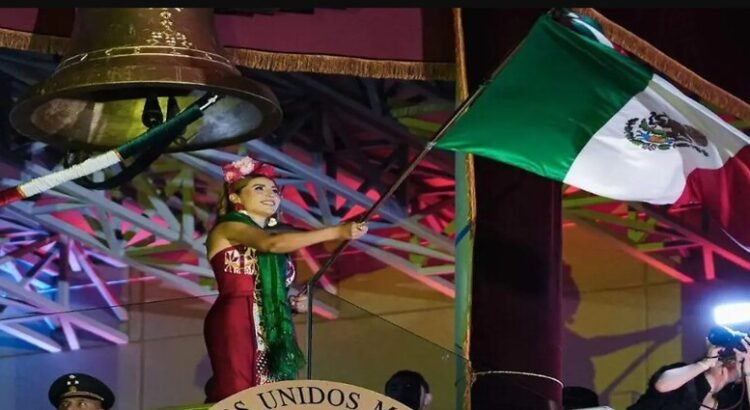 Marina del Pilar encabeza ceremonia del “Grito de Independencia