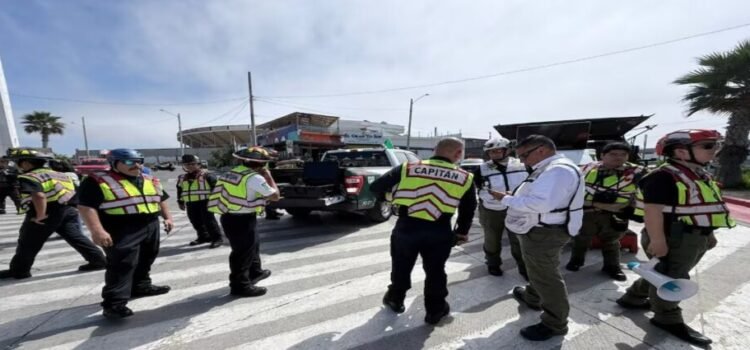 Tijuana realizó el primer simulacro de tsunami
