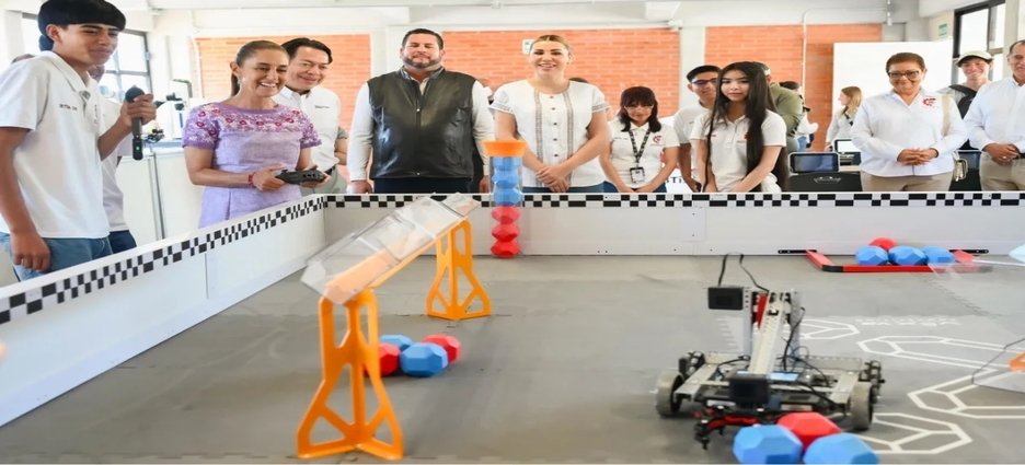 Sheinbaum inaugura bachillerato especializado en Inteligencia Artificial y apuesta por la educación tecnológica
