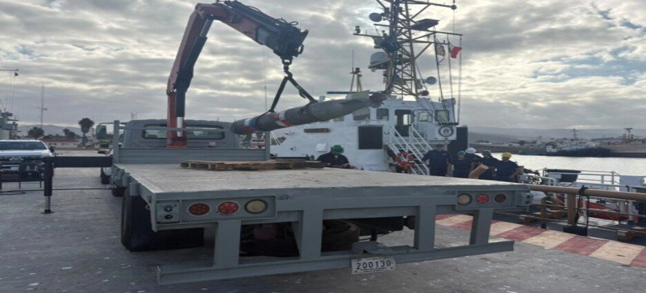 Entregan a EU torpedo de práctica extraviado que fue localizado frente a Ensenada
