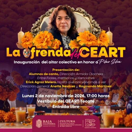 CEART Tecate prepara homenaje a Pilar Silva con altar colectivo
